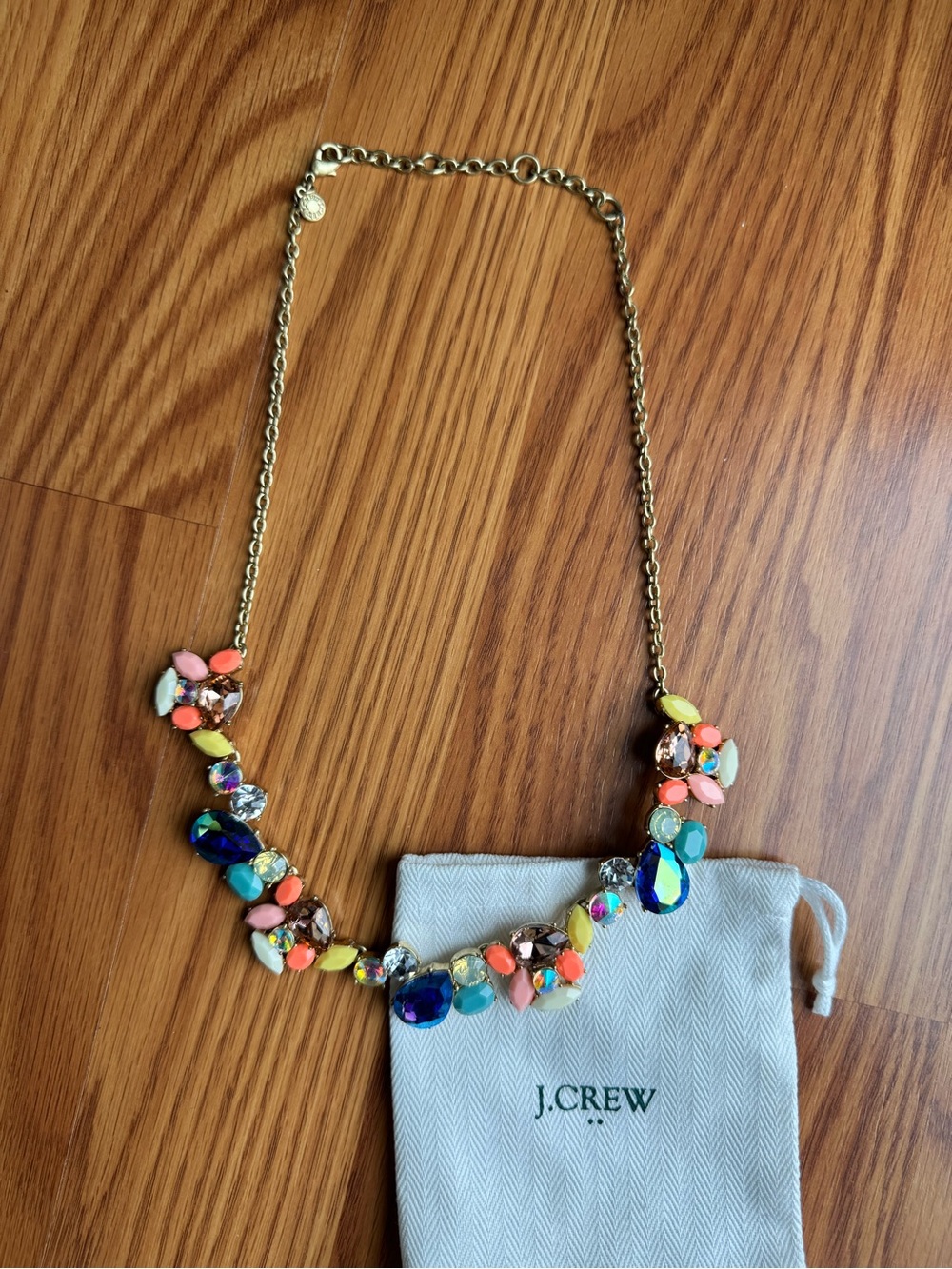 J. Crew Multicolored Statement Necklace